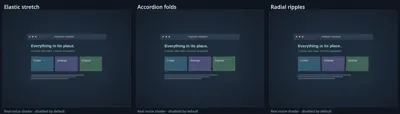 Compare Resize Families