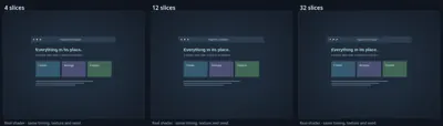 Compare Slice Count