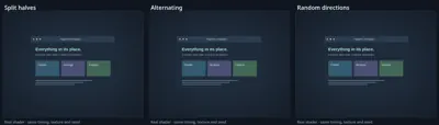 Compare Slice Directions