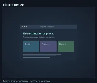 Elastic Resize