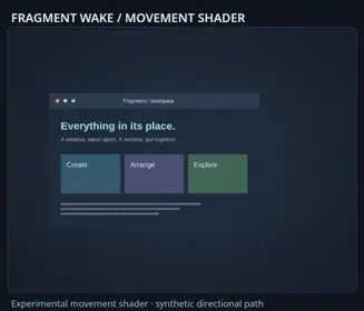 Movement Fragment Wake