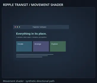 Movement Ripple Transit