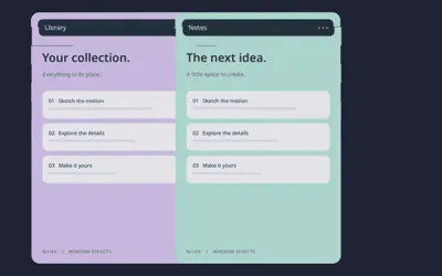 Native Swap Ribbon Transfer