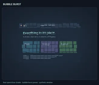 Bubble Burst