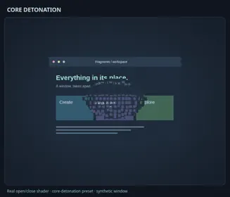 Core Detonation