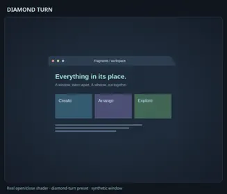 Diamond Turn