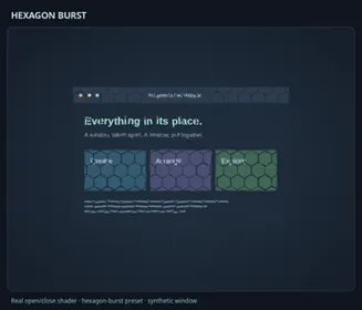 Hexagon Burst
