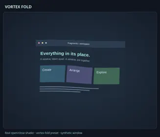 Vortex Fold