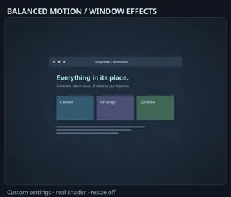 Profile Balanced Motion