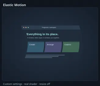 Profile Elastic Motion