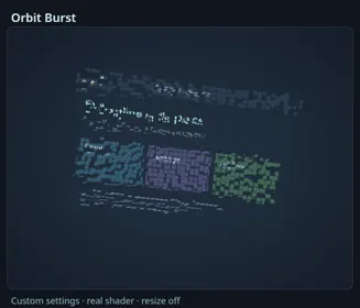 Recipe Orbit Burst