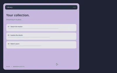 Stock Gentle Motion