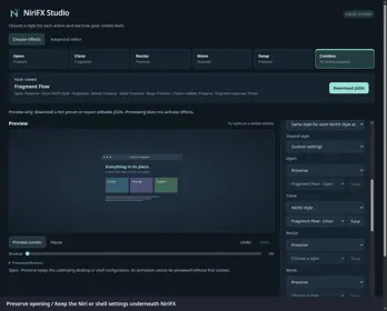 Workflow Action Choices